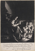 KG 02882
<br/>
Pannekoekenbakster
<br/>
<em>Velde, Jan van de (II) (1593-1641)</em>